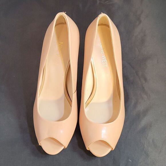 BRAND NEW WOMEN'S NWCAMYA PEEP TOE CLASSIC PUMPS - Picture 2 of 16